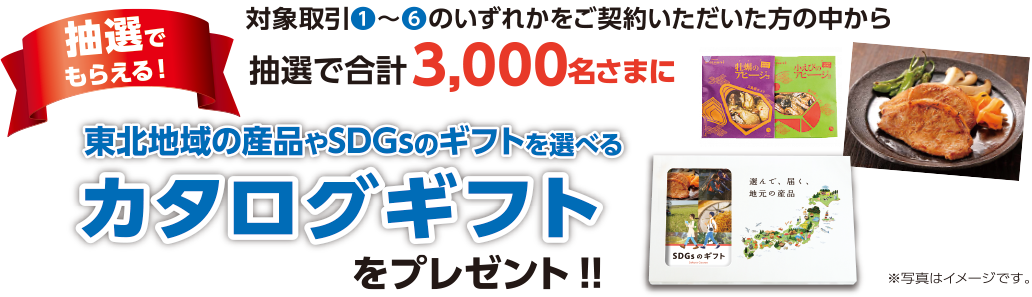 【抽選でもらえる】カタログギフトをプレゼント