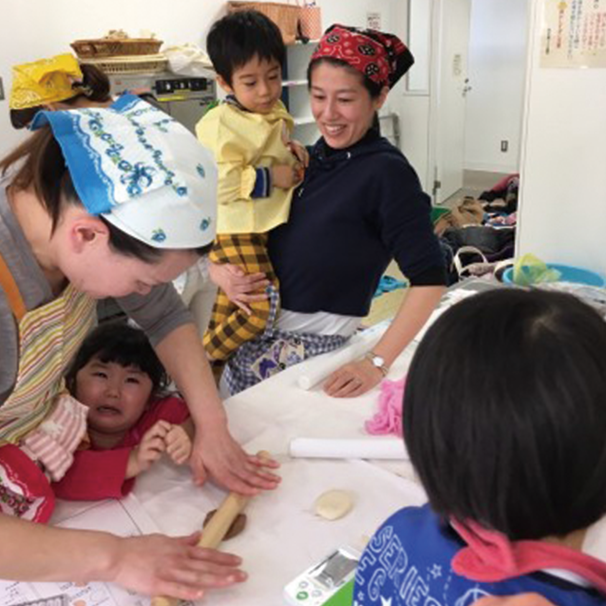 親子パン作り教室